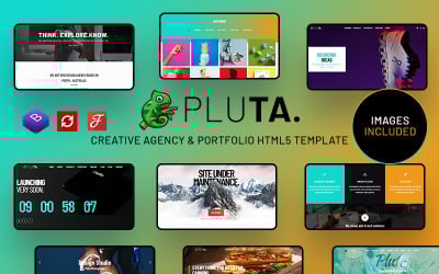 Pluta - Plantilla HTML de marketing creativo