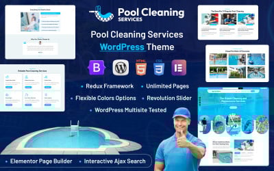 Pool Club WordPress-tema