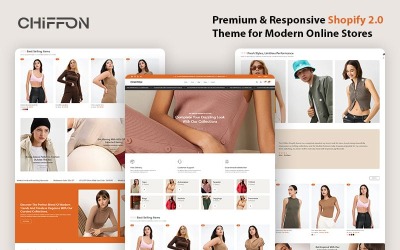 雪纺 – 优雅时尚的女士时尚 Shopify 主题