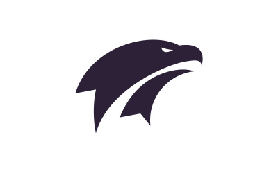Adler-Logo-Symbol-Design, Vektorillustration V1