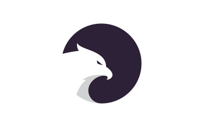 Ikona logo orła projekt wektor ilustracja V3
