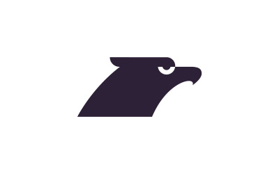 Illustrazione vettoriale del design dell&amp;#39;icona del logo dell&amp;#39;aquila V0