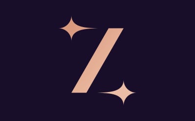 Letter Z logo vector template. design Creative Z Letter initial logo V8