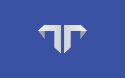 T Diamond Logo-Design-Vorlage