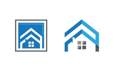 Home Proprietà industriale concetto icona logo illustrazione v.153