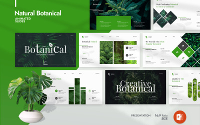 Natural Botanical Presentation Template