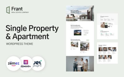 Frant - Single Property &amp;amp; Real Estate WordPress Theme