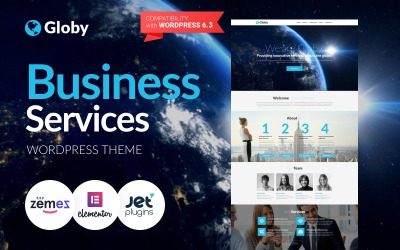 Globy – Business Elementor WordPress téma