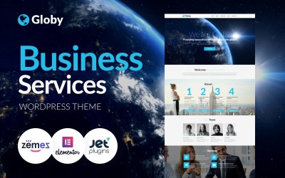 Globy - Business Elementor WordPress Teması