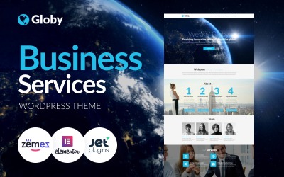 Globy - Tema de WordPress para Business Elementor