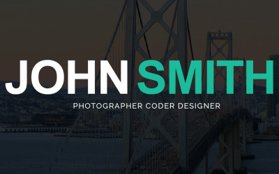 "Online CV" Responsive WordPress thema №51241