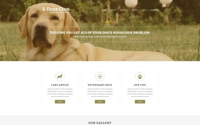 Reszponzív Animals Pets Joomla sablon 51221