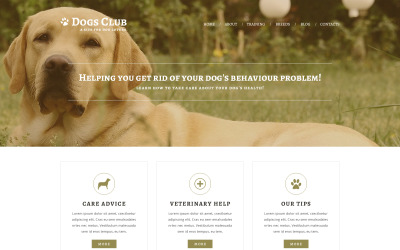 Reszponzív Animals Pets Joomla sablon 51221