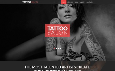 Tattooing Joomla Template