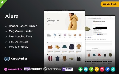 Alura – Többcélú divatáruház WooCommerce téma