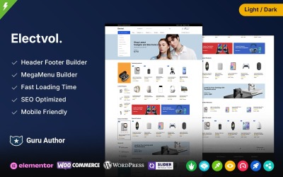 Electvol – téma WooCommerce pro elektronické a technické gadgety