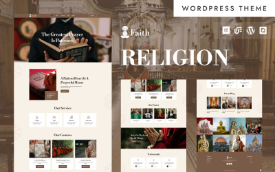 Hit – Egyház és vallási WordPress Elementor téma
