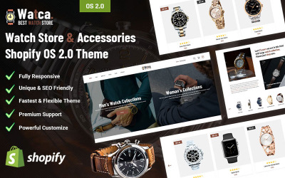 Watca - Horlogewinkel &amp;amp; Accessoires Shopify OS 2.0 Thema