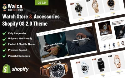 Watca - Sklep z zegarkami i akcesoriami Shopify OS 2.0 Theme
