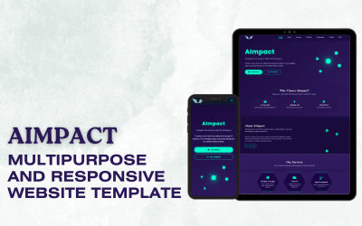 AImpact - Modelli di landing page multiuso
