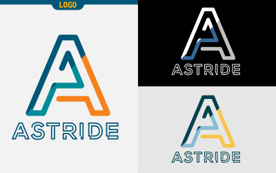 Design loga Astride Travel – odvážný a elegantní branding pro milovníky dobrodružství