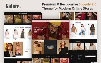 Galore: el tema definitivo de Shopify para moda y ropa femenina