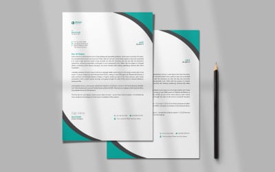 Geschäftsbriefkopf-Designvorlage