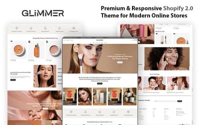 Glimmer: el tema definitivo de Shopify para spas de belleza y centros de bienestar