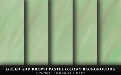 Sfondi con texture granulosa pastello verde e marrone