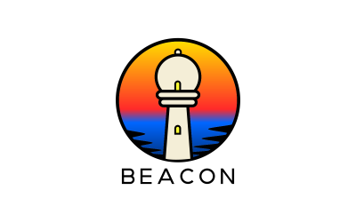 Creative Light House Logo Template