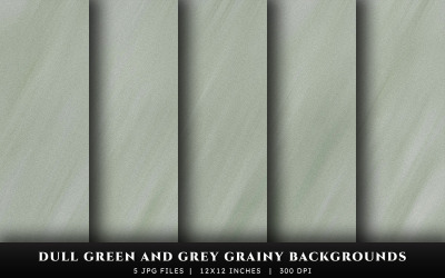 Sfondi con texture granulosa verde opaco e grigio