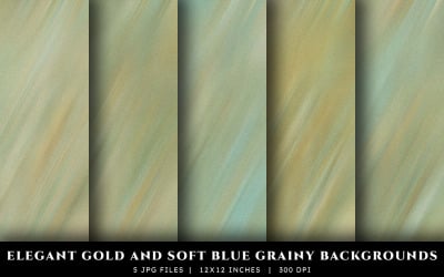 Sfondi eleganti con texture granulosa in oro e blu tenue