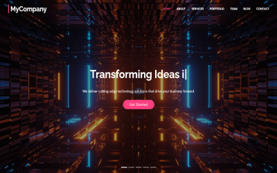TechPort – 适用于 IT 机构和个人作品集的响应式 Angular 19 模板