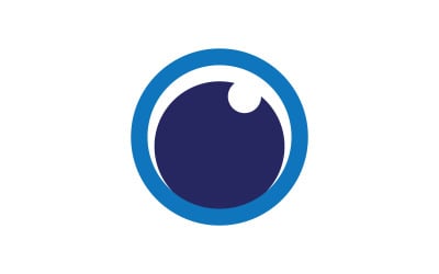 Branding Corporate Health Eye Care vector Logo design v.45