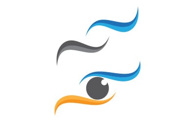 Branding Corporate Health Eye Care vector Logo design v.46