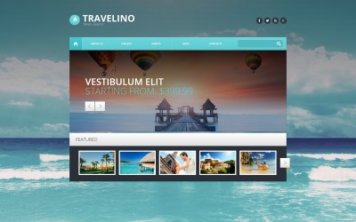Адаптивний WordPress шаблон на тему туристичне агентство №51349