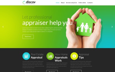 Emlak Ofisi Duyarlı Web Sitesi Şablonu