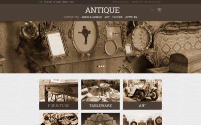 古董店Magento主题