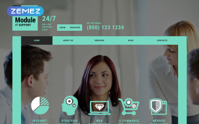 IT Company Joomla Template