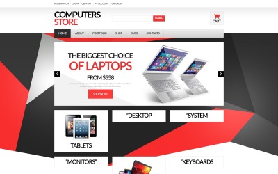 "Matériel informatique" thème WooCommerce adaptatif #51337