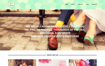 Memorable Events Planner Tema WordPress №51310