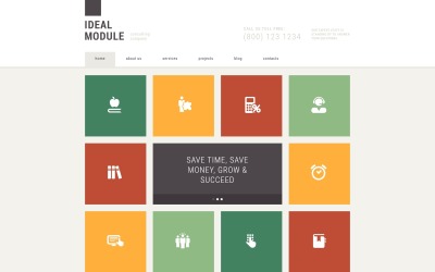 Responsywny szablon Joomla Consulting Agencies #51372