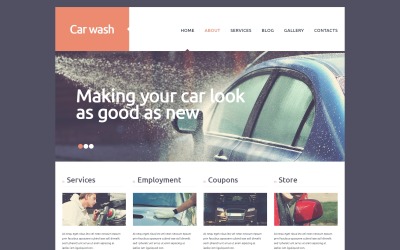 Reszponzív Car Wash Joomla sablon 51326