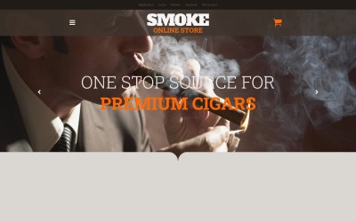 "Smoke Shop" thème WooCommerce adaptatif #51355