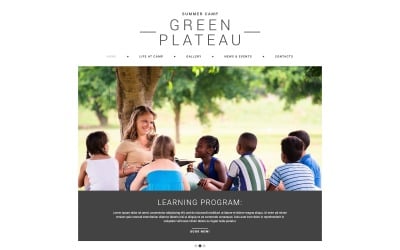 Summer Camp Joomla Template