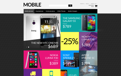 Thème PrestaShop pour appareils portables