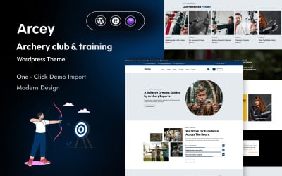 Arcey – Íjászklub és Képzési WordPress téma