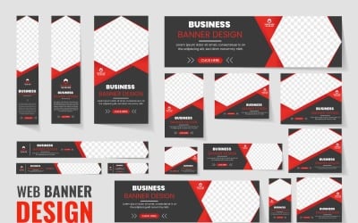 Mega web banner set  for design promotion and advertising