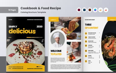 Stylish Food Recipe Catalog