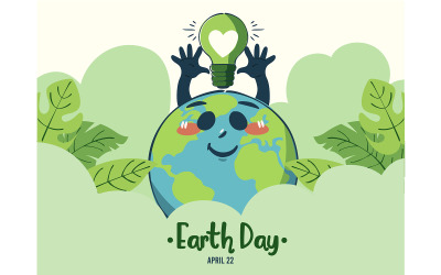 Earth Day Celebration Illustration